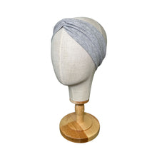 Load image into Gallery viewer, Light Grey Twist Headband