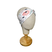 Load image into Gallery viewer, Watercolor Floral Twist Headband
