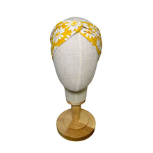 Load image into Gallery viewer, Yellow Daisies Twist Headband