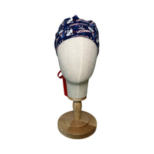 Load image into Gallery viewer, Huskies Ponytail Scrub Cap