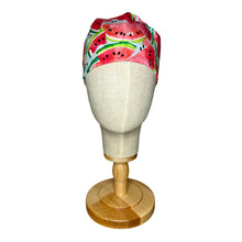 Load image into Gallery viewer, Watermelon Ponytail Scrub Cap
