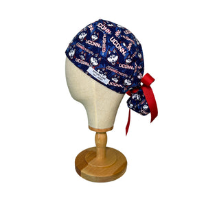Huskies Ponytail Scrub Cap