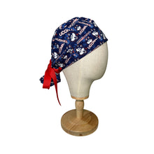 Load image into Gallery viewer, Huskies Ponytail Scrub Cap
